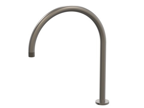 Tapware ParTaps IDK Spa Hob Swivel Outlet Colour: Gunmetal Style: X-Large Place & Palette