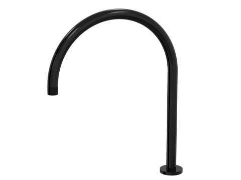 Tapware ParTaps IDK Spa Hob Swivel Outlet Colour: Midnight Black Style: X-Large Place & Palette