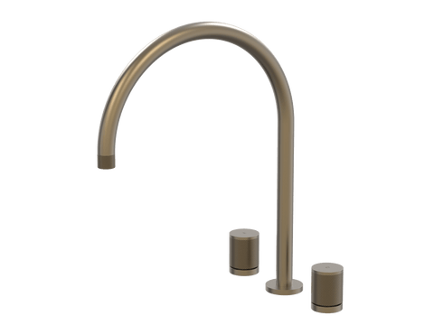 Tapware ParTaps IDK Spa Set Hob Swivel Colour: Antique Bronze Size: XL Place & Palette