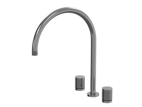 Tapware ParTaps IDK Spa Set Hob Swivel Colour: Black Sapphire Size: XL Place & Palette