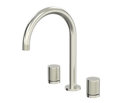 Tapware ParTaps IDK Spa Set Hob Swivel Colour: Brushed Nickel Size: Original Place & Palette