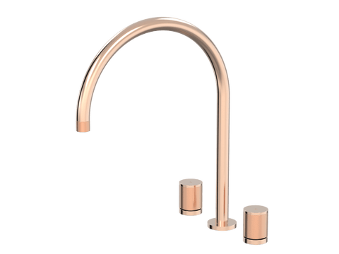 Tapware ParTaps IDK Spa Set Hob Swivel Colour: Brushed Rose Gold Size: XL Place & Palette