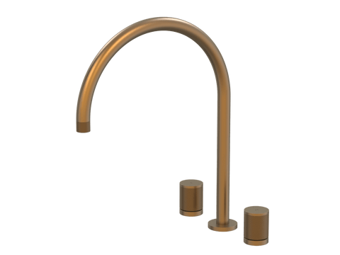 Tapware ParTaps IDK Spa Set Hob Swivel Colour: Burnished Size: XL Place & Palette