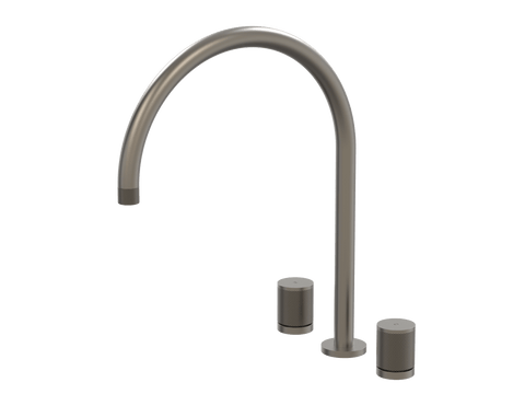 Tapware ParTaps IDK Spa Set Hob Swivel Colour: Gunmetal Size: XL Place & Palette
