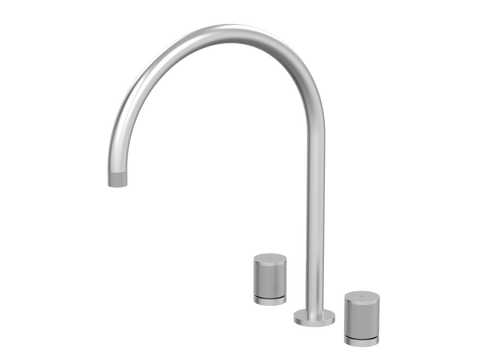 Tapware ParTaps IDK Spa Set Hob Swivel Colour: Satin Pearl Size: XL Place & Palette