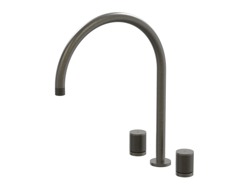 Tapware ParTaps IDK Spa Set Hob Swivel Colour: Volcanic Grey Size: XL Place & Palette
