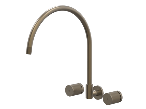 Tapware ParTaps IDK Spa Set Wall Swivel Colour: Antique Bronze Size: XL Place & Palette