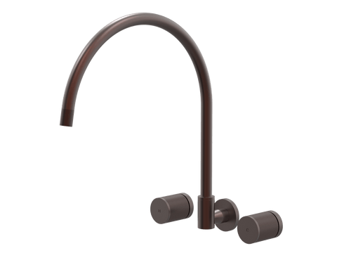 Tapware ParTaps IDK Spa Set Wall Swivel Colour: Antique Copper Size: XL Place & Palette