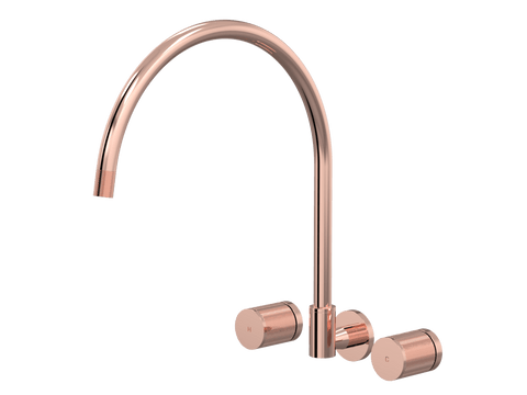 Tapware ParTaps IDK Spa Set Wall Swivel Colour: Copper Size: XL Place & Palette