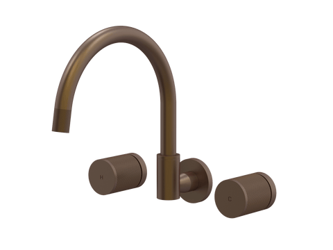 Tapware ParTaps IDK Spa Set Wall Swivel Colour: Native Brass Size: Original Place & Palette