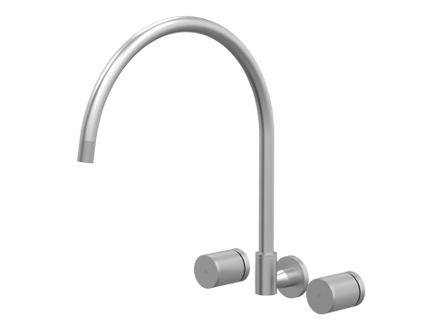 Tapware ParTaps IDK Spa Set Wall Swivel Colour: Satin Pearl Size: XL Place & Palette