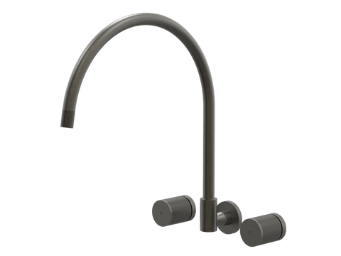 Tapware ParTaps IDK Spa Set Wall Swivel Colour: Volcanic Grey Size: XL Place & Palette