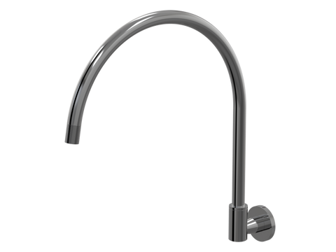Tapware ParTaps IDK Spa Wall Swivel Outlet Colour: Black Sapphire Style: X-Large Place & Palette