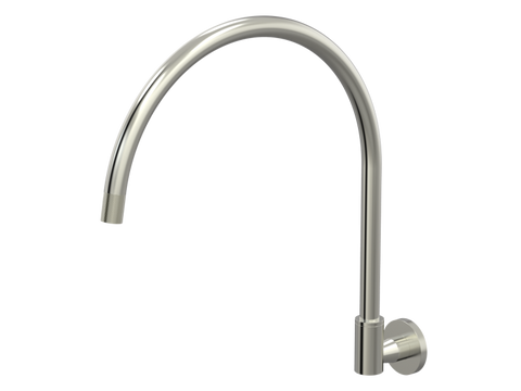 Tapware ParTaps IDK Spa Wall Swivel Outlet Colour: Brushed Nickel Style: X-Large Place & Palette