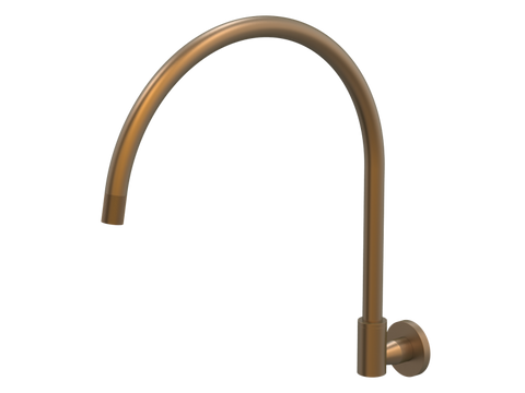 Tapware ParTaps IDK Spa Wall Swivel Outlet Colour: Burnished Style: X-Large Place & Palette