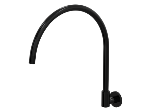 Tapware ParTaps IDK Spa Wall Swivel Outlet Colour: Midnight Black Style: X-Large Place & Palette