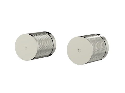 Tapware ParTaps IDK Top Assemblies Wall Pair Colour: Luminick Place & Palette