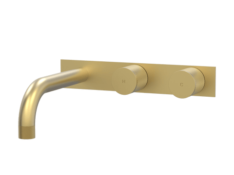 Tapware ParTaps IDK Wall Basin Set Colour: Chrome Style: Original Place & Palette