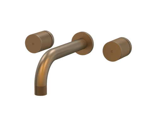 Tapware ParTaps IDK Wall Basin Set Colour: Burnished Style: Original Place & Palette