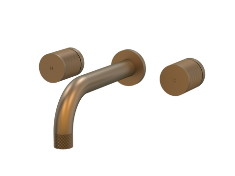 Tapware ParTaps IDK Wall Bath Set - No Plate Colour: Burnished Size: 160mm Place & Palette