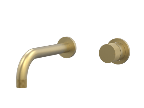 Tapware ParTaps IDK Wall Mixer Basin Set Outlet Colour: Chrome Size: 160mm Place & Palette
