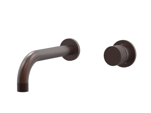 Tapware ParTaps IDK Wall Mixer Basin Set Outlet Colour: Antique Copper Size: 160mm Place & Palette