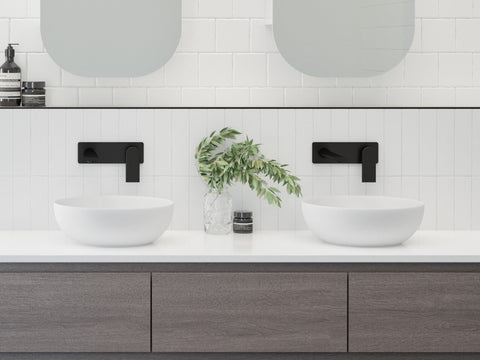 Basins Timberline Jessie Ceramic Basin 320mm Color: White Gloss Place & Palette