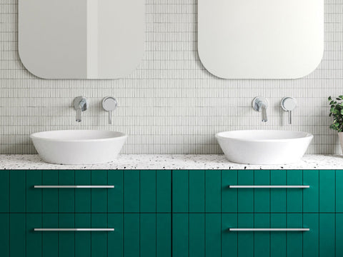 Basins Timberline Jupiter Ceramic Basin 450mm Color: White Gloss Place & Palette