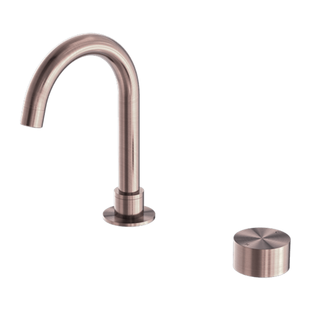 Tapware Nero Kara Progressive Basin Set Colour: Brushed Bronze Place & Palette