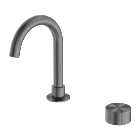 Tapware Nero Kara Progressive Basin Set Colour: Gun Metal Place & Palette