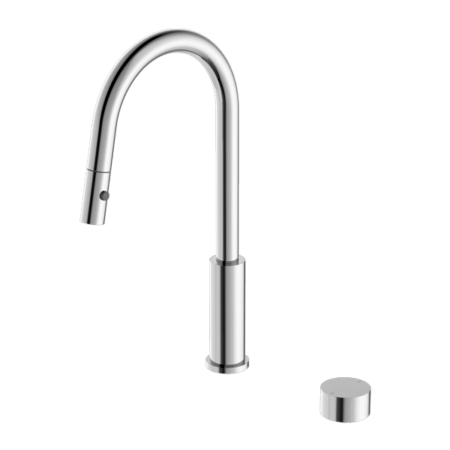 Tapware Nero Kara Progressive Pull Out Kitchen Set Colour: Chrome Place & Palette