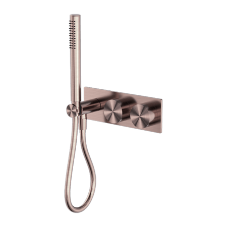Showers Nero Kara Progressive Shower System Colour: Brushed Bronze Place & Palette