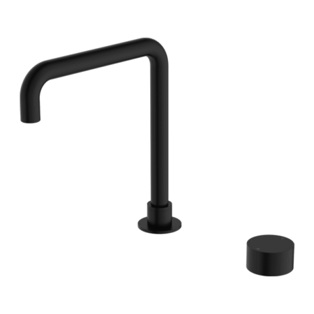 Tapware Nero Kara Progressive Tall Basin Set Colour: Matte Black Place & Palette