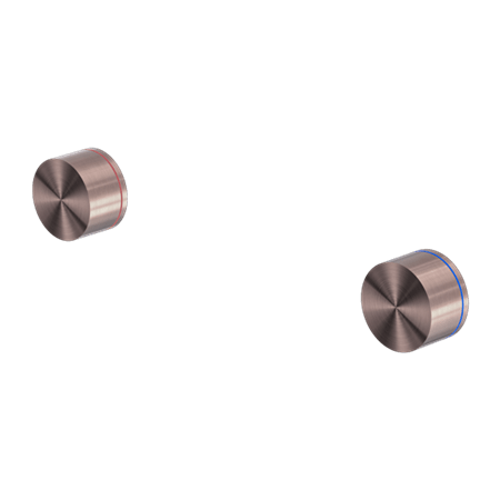 Tapware Nero Kara Wall Top Assemblies Colour: Brushed Bronze Place & Palette