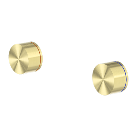 Tapware Nero Kara Wall Top Assemblies Colour: Brushed Gold Place & Palette