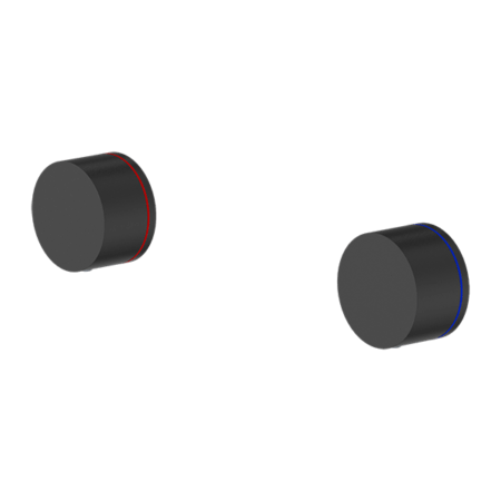 Tapware Nero Kara Wall Top Assemblies Colour: Matte Black Place & Palette