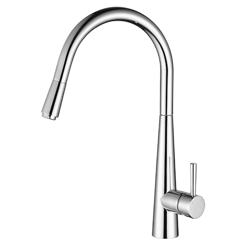 Tapware Modern National Kasper Pull Out Kitchen Mixer Colour: Electroplated Chrome Place & Palette