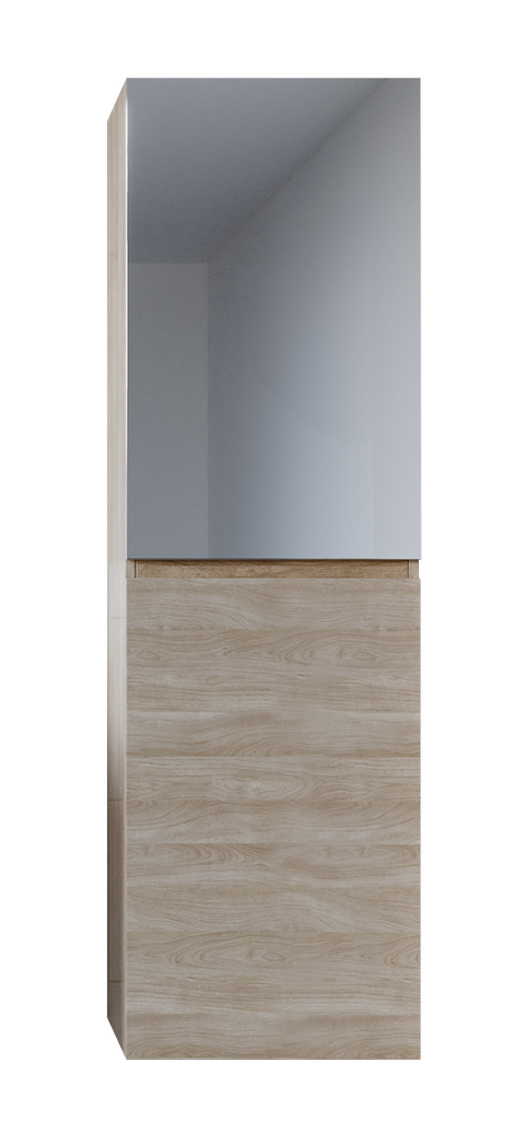 Vanities Timberline Lincoln Mirror Tallboy Wall Hung Size: W 450mm Place & Palette