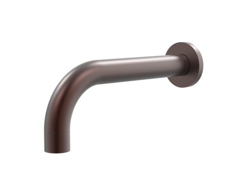 Tapware ParTaps Lugano Basin Wall Fixed Outlet Colour: Antique Copper Style: 90 Degree Place & Palette