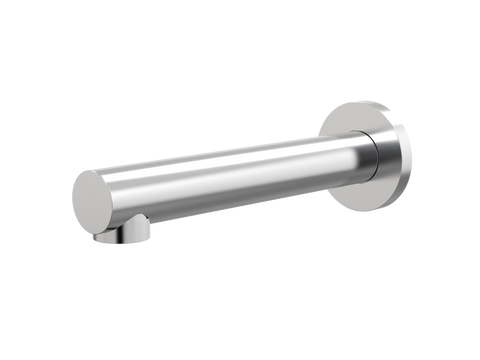 Tapware ParTaps Lugano Basin Wall Fixed Outlet Colour: Brushed Chrome Style: Original Place & Palette