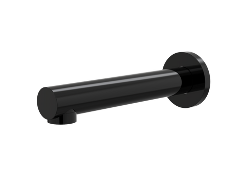 Tapware ParTaps Lugano Basin Wall Fixed Outlet Colour: Midnight Black Style: Original Place & Palette