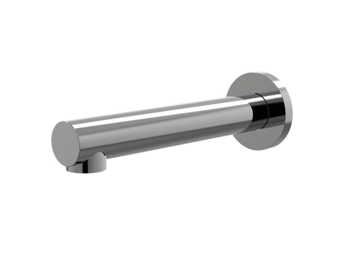Tapware ParTaps Lugano Bath Wall Fixed Outlet Colour: Black Sapphire Outlet: 160mm Place & Palette