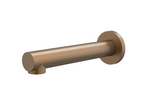 Tapware ParTaps Lugano Bath Wall Fixed Outlet Colour: Burnished Outlet: 160mm Place & Palette