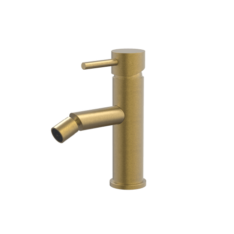 Tapware ParTaps Lugano Bidet Mixer Colour: Rumbled Brass Place & Palette