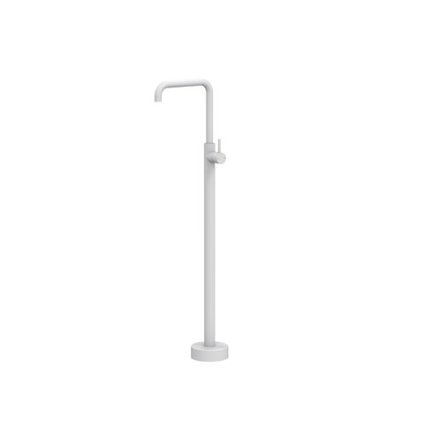 Tapware ParTaps Lugano Floor Bath Filler Mixer Colour: Chrome Style: Gooseneck Place & Palette