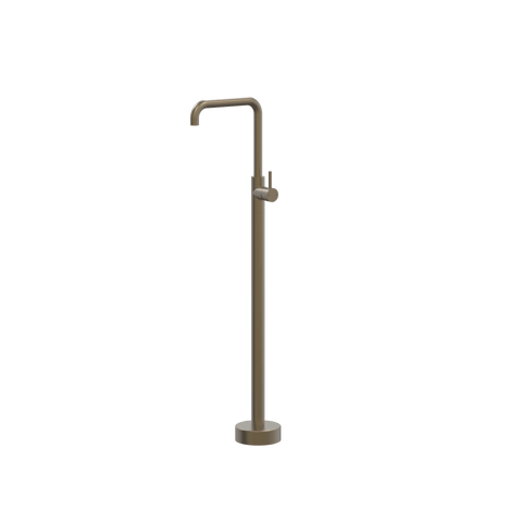 Tapware ParTaps Lugano Floor Bath Filler Mixer Colour: Antique Bronze Style: 90 Degree Place & Palette