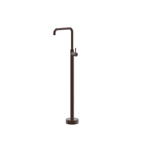 Tapware ParTaps Lugano Floor Bath Filler Mixer Colour: Antique Copper Style: 90 Degree Place & Palette