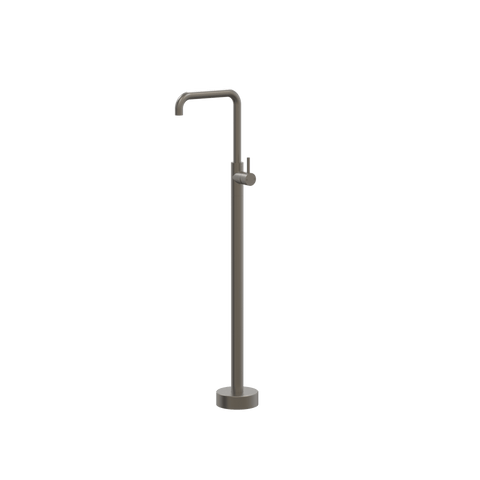 Tapware ParTaps Lugano Floor Bath Filler Mixer Colour: Gunmetal Style: 90 Degree Place & Palette