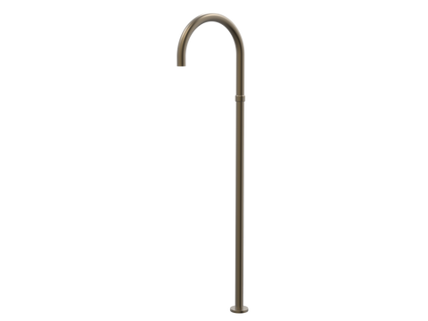 Tapware ParTaps Lugano Floor Filler Colour: Antique Bronze Outlet: Swivel - 230mm Place & Palette