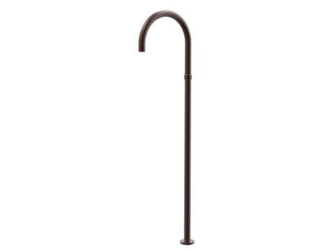 Tapware ParTaps Lugano Floor Filler Colour: Antique Copper Outlet: Swivel - 230mm Place & Palette